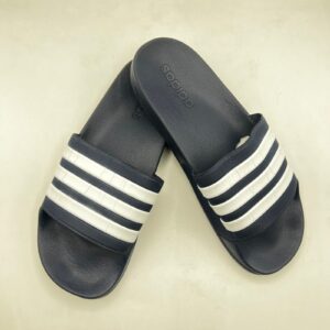 Classic Black Adidas Slides